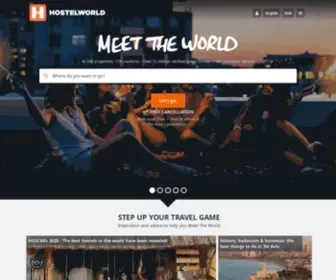 Hostels.com(Hostelworld) Screenshot