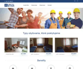 Hostelstar.sk(Ubytovňa) Screenshot