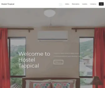 Hosteltropical.com(Hostel Tropical Home) Screenshot