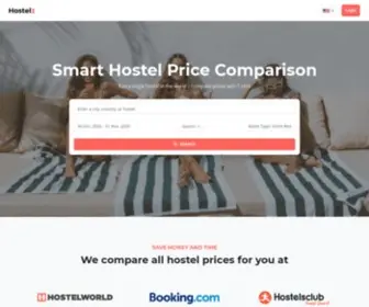 Hostelz.com(The best hostel booking site in the world 2020) Screenshot