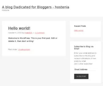 Hostenia.com(hostenia) Screenshot