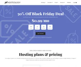 Hosteology.com(Best Web HostingEco) Screenshot
