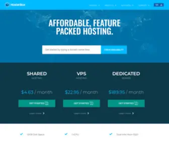 Hosterbox.com(Web hosting) Screenshot