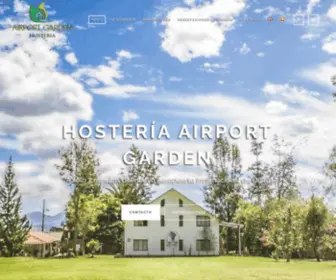 Hosteriaairportgarden.com(Hostería Airport Garden) Screenshot