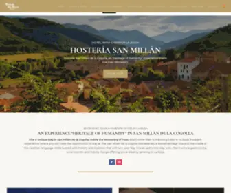 Hosteriasanmillan.com(Hostería San Millán) Screenshot