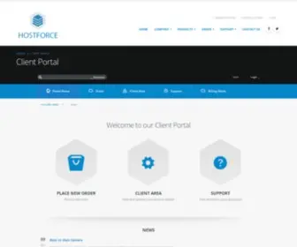 Hostforce.com(HostForce) Screenshot