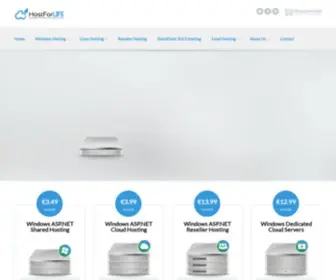 Hostforlifeasp.net(HostForLIFE) Screenshot