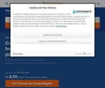 Hostgator.com.br(A melhor plataforma de hospedagem para você e seu negócio) Screenshot