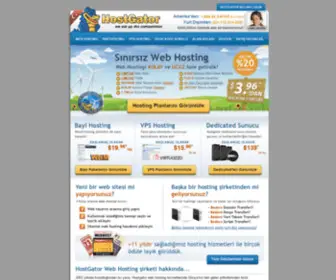 Hostgator.com.tr(Web hosting) Screenshot