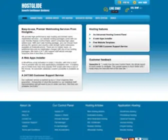 Hostglide.com(Cloud Website Hosting) Screenshot