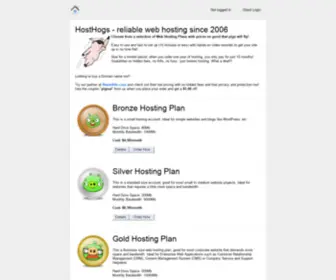 Hosthogs.com((ICT Division of Novateksys)) Screenshot