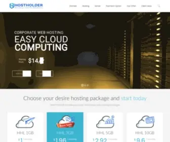 Hostholder.com(Best Domain Hosting Provider in Bangladesh) Screenshot