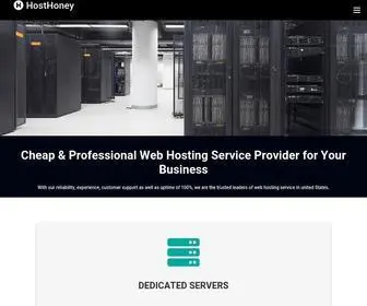 Hosthoney.com(Best cheap web hosting) Screenshot