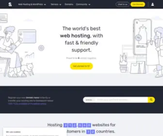 Hostica.com(Cloud Web Hosting & Unlimited Reseller Hosting UK) Screenshot
