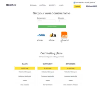 Hostifier.co(Free Download) Screenshot