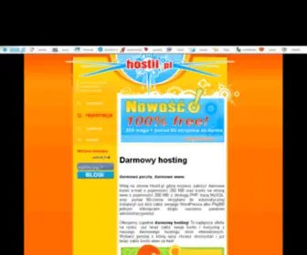 Hostil.pl(Tani hosting) Screenshot