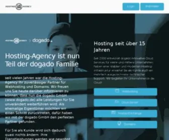 Hosting-Agency.de(Webhosting bei Hosting) Screenshot
