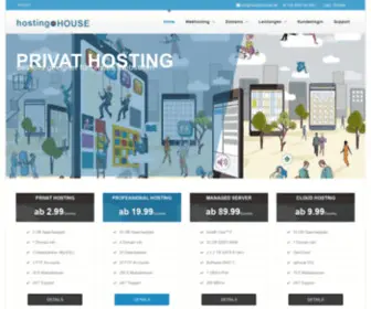 Hosting-House.de(Hosting House) Screenshot