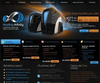 Hosting-Infinity.com(Web Hosting Poderoso para tu Página Web) Screenshot