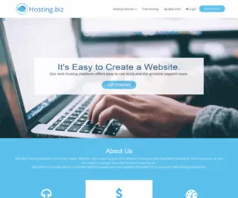 Hosting.biz(Offer free web hosting) Screenshot