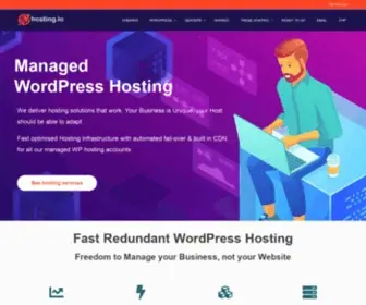 Hosting.io(Managed WordPress Hosting) Screenshot