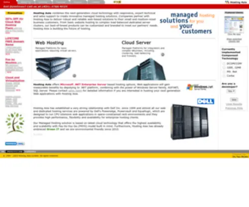 Hostingasia.com(Hosting asia) Screenshot