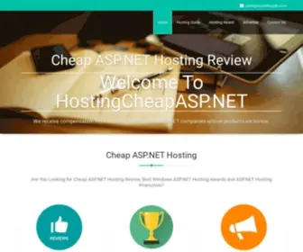 Hostingcheapasp.net(Cheap ASP.NET Hosting Review) Screenshot