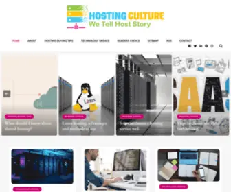 Hostingcultura.com(Hosting Culture) Screenshot