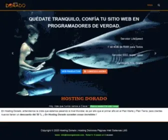 Hostingdorado.com(Hosting Dorado) Screenshot