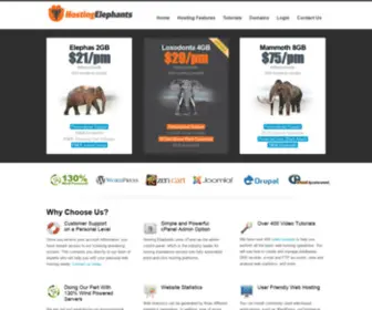 Hostingelephants.com(TheHappyHomeGardener) Screenshot