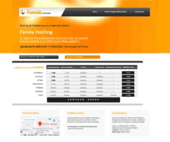 Hostingenambato.com(Venta de Hosting para Ambato) Screenshot