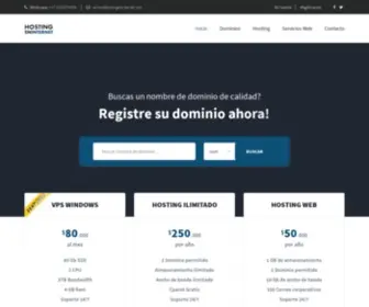 Hostingeninternet.com(Servicios de Hosting y Dominios en Internet) Screenshot