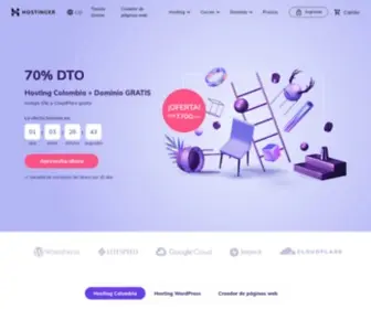 Hostinger.co(Hosting Gratuito con PHP y MySQL) Screenshot