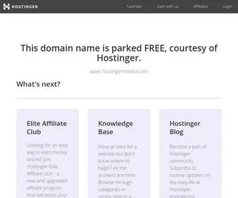 Hostingermedia.com(Parked Domain name on Hostinger DNS system) Screenshot