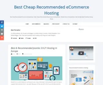 Hostingforecommerce.com(Best Cheap Recommended eCommerce Hosting) Screenshot