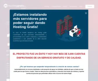 Hostinggratis.lat(Hosting Gratis) Screenshot