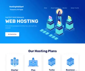 Hostinghubspot.com(Levine's Web Hosting) Screenshot