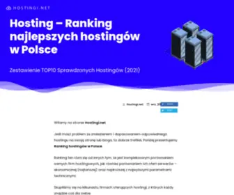Hostingi.net(Ranking hostingów ↑↓) Screenshot