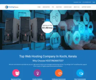 Hostingmates.com(Top Web Hosting Company Kochi) Screenshot