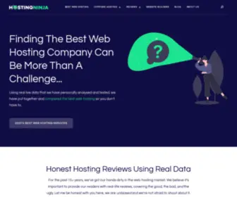 Hostingninja.com(Best Web Hosting Services inSpeed Tests & Statistics)) Screenshot