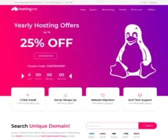 Hostingnor.com(Cheap Web Hosting) Screenshot