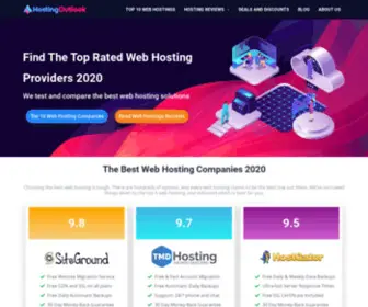 Hostingoutlook.com(Home) Screenshot