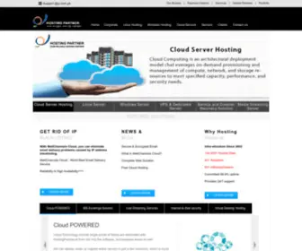 Hostingpartner.pk(Provides reliable and affordable web hosting Pakistan) Screenshot