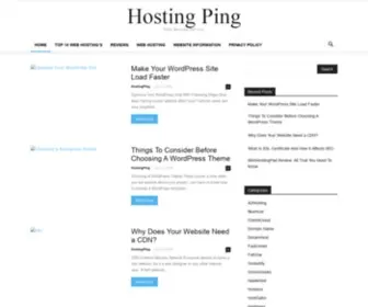 Hostingping.com(Hostingping) Screenshot