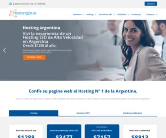 Hostingplus.com.ar(Hosting Argentina) Screenshot