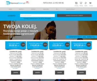 Hostingrd.pl(Domeny, Hosting, SSL, strony www I) Screenshot