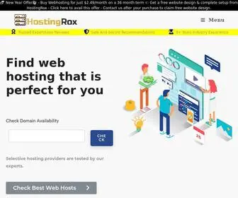 Hostingrox.com(Domain & Hosting Reviews) Screenshot