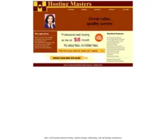 Hostings.com(Web hosting) Screenshot