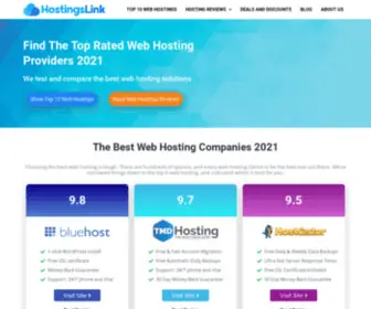 Hostingslink.com(Home) Screenshot