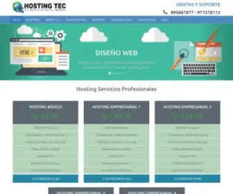 Hostingtec.net(HOSTINGTEC) Screenshot